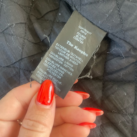 The Kooples leather jacket - Picture 5 of 6